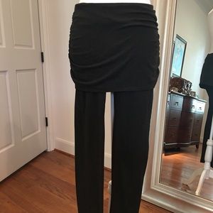 Zella stretchy leggings with built-in skirt.